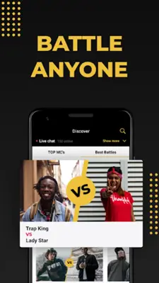 BattleMe - Rap Battle Arena & Recording Studio android App screenshot 5